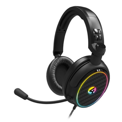 C6-100 LED LIGHT-UP GAMING HEADSET BLACK