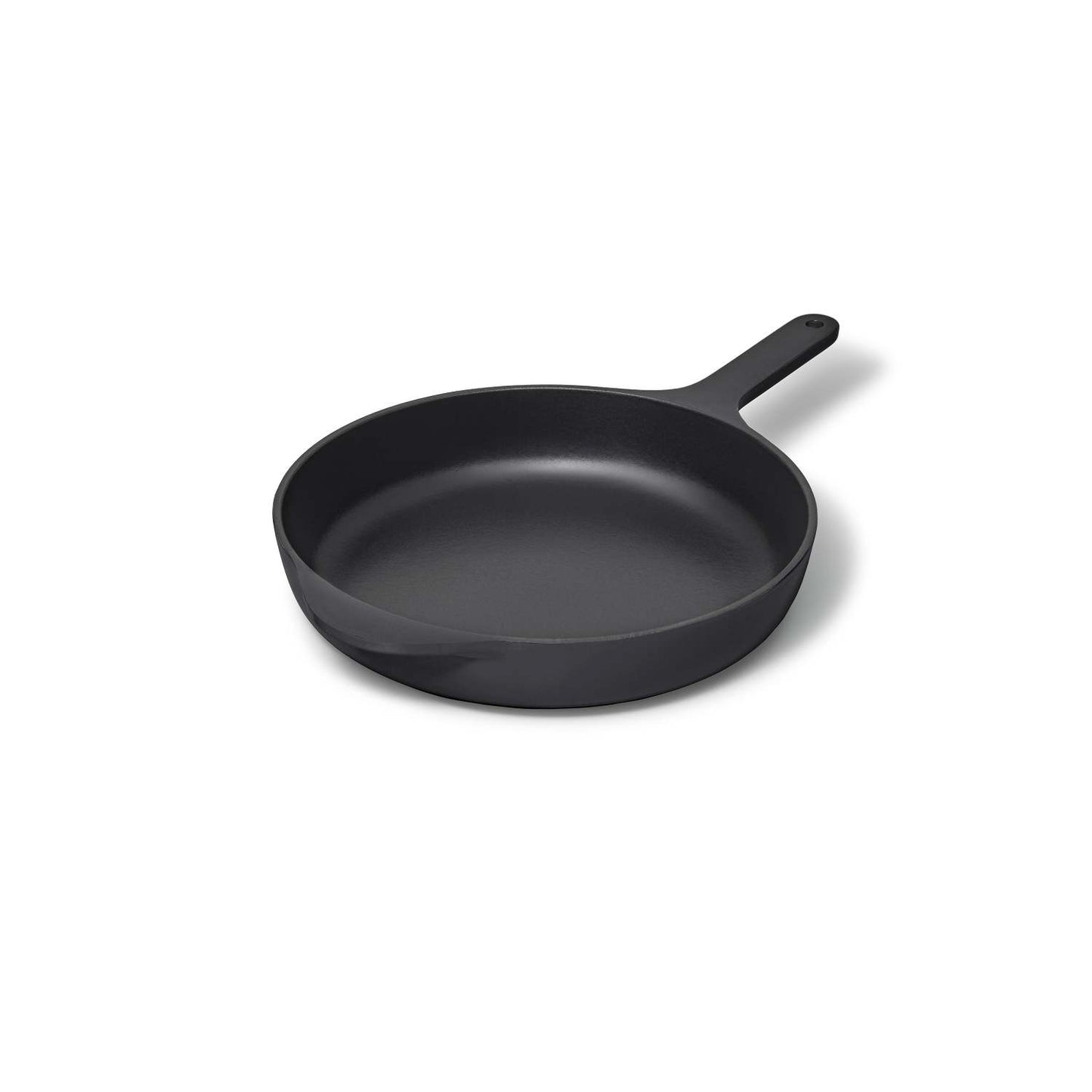 10.5" ENAMELED CAST IRON SKILLET CHARCOAL