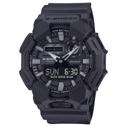 MENS GA010 G-SHOCK LARGE ANA- DIGI WATCH BLACK