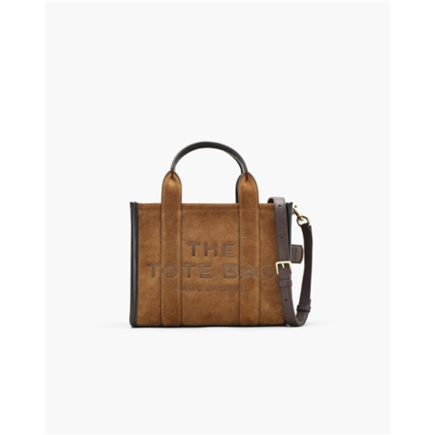 THE SUEDE SMALL TOTE BAG, COPPER