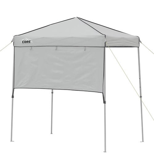 6FT X 4FT INSTANT CANOPY W/ HALF SUN WALL
