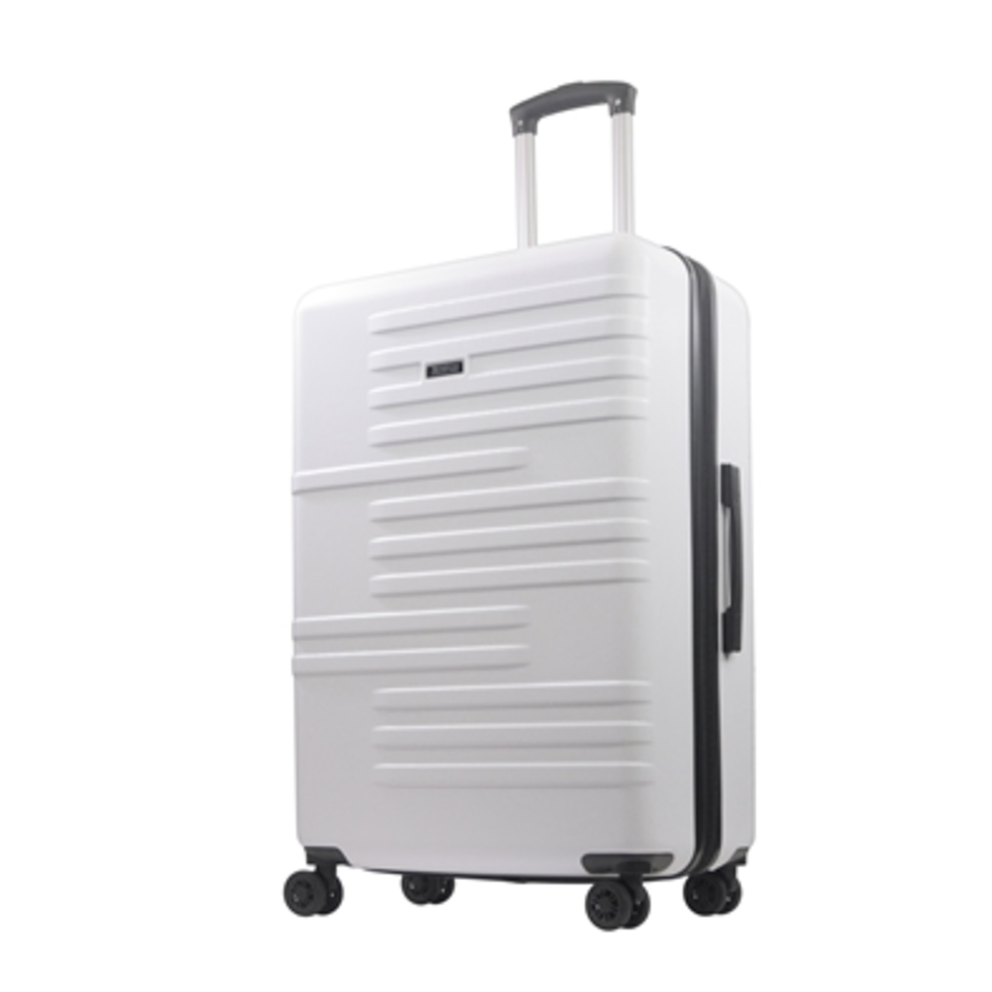 HARDSIDE LUGGAGE WITH EXPANSION, WHITE, 30"