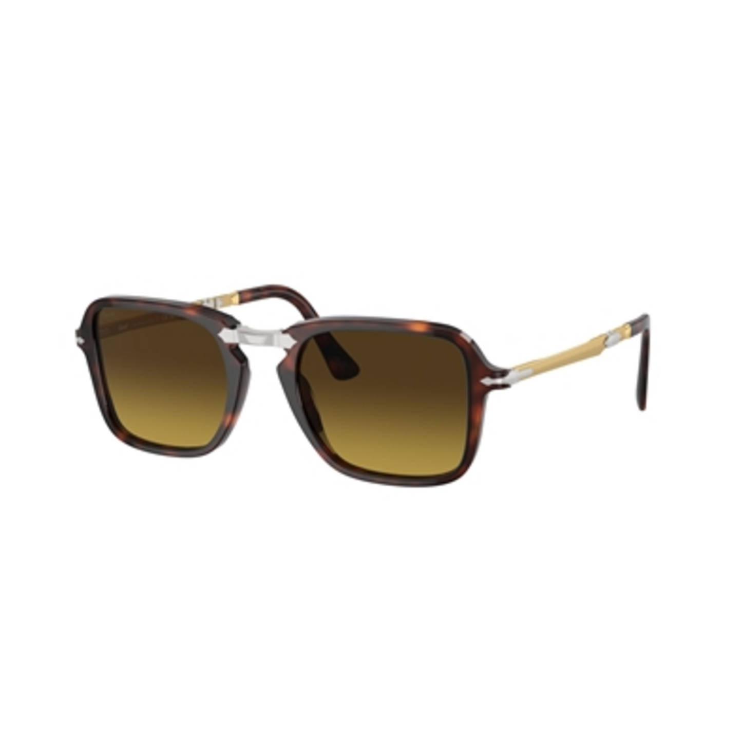 SQUARE UNISEX SUNGLASSES, HAVANA/GRADIENT BROWN, 54