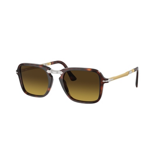 SQUARE UNISEX SUNGLASSES, HAVANA/GRADIENT BROWN, 54