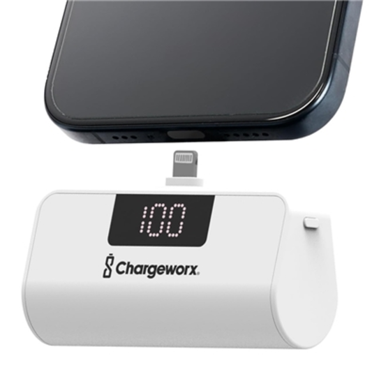 MINI POWERBANK, WHITE