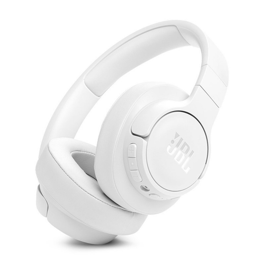 TUNE WIRELESS OVER EAR ADAPTIVE NC HEADPHONES - (WHITE)
