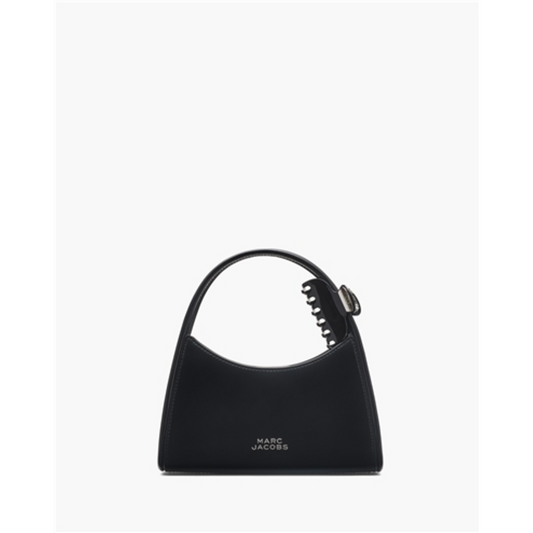 THE GLAM CLAW CLIP CROSSBODY BAG, BLACK