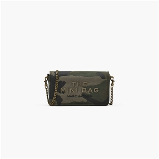 THE CAMO JACQUARD CHAIN MINI BAG, CAMO MULTI