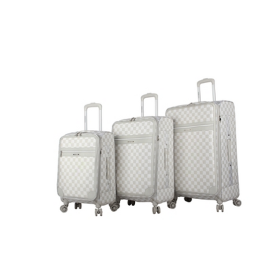 CHALET SPINNER SET, LIGHT GREY, 3 PIECES