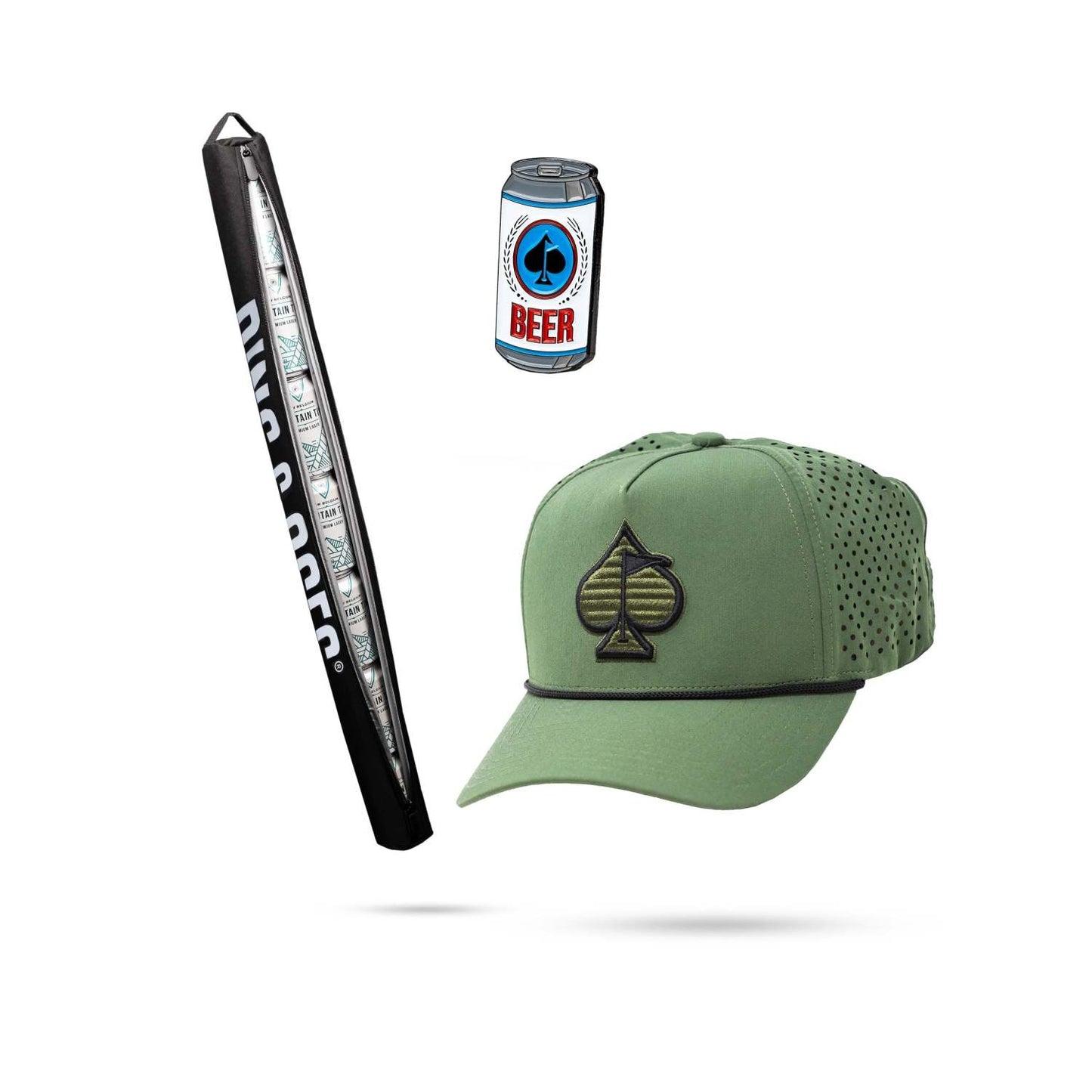 GOLFER GIFT PACK - TAILGATE SPECIAL - OLIVE