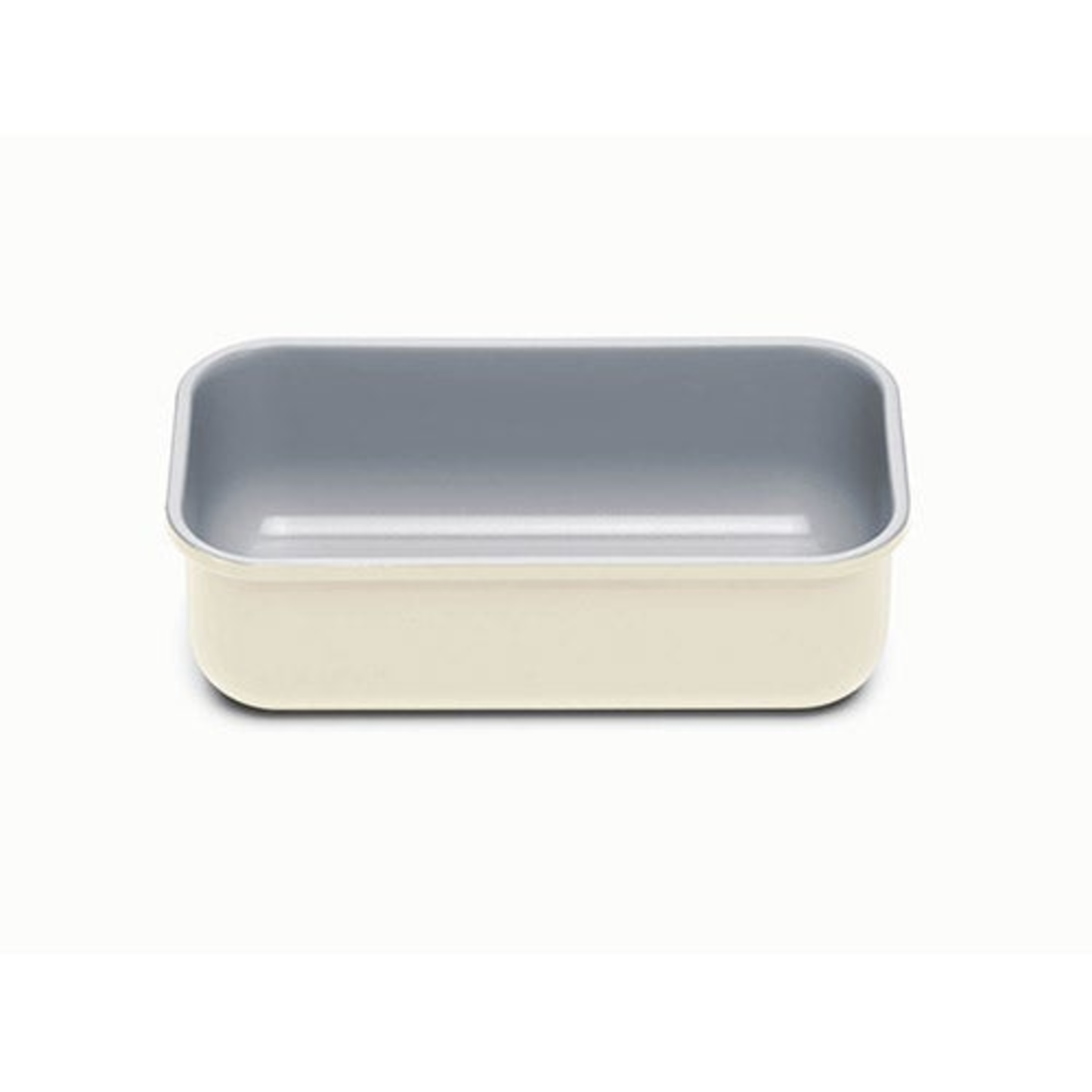 NONSTICK CERAMIC LOAF PAN CREAM