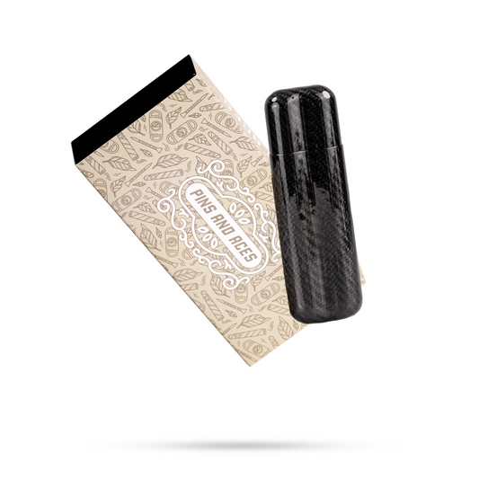 CARBON FIBER CIGAR CASE - 2 SLOT