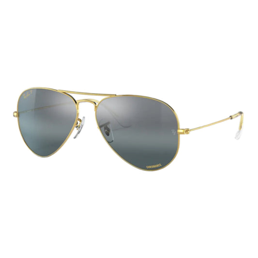 RAY-BAN POLARIZED AVIATOR CHROMANCE SUNGLASSES