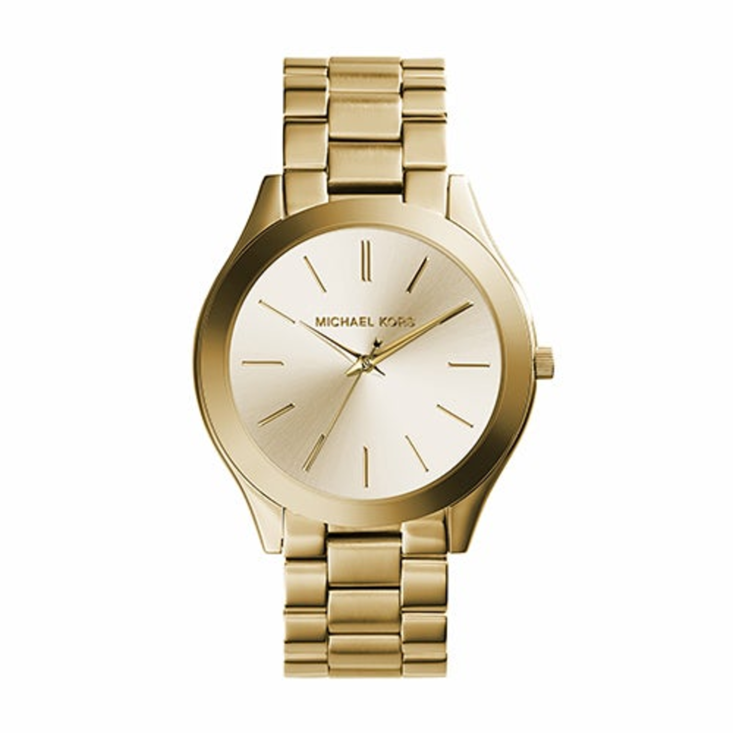 LADIES RUNWAY SLIM GOLD-TONE WATCH