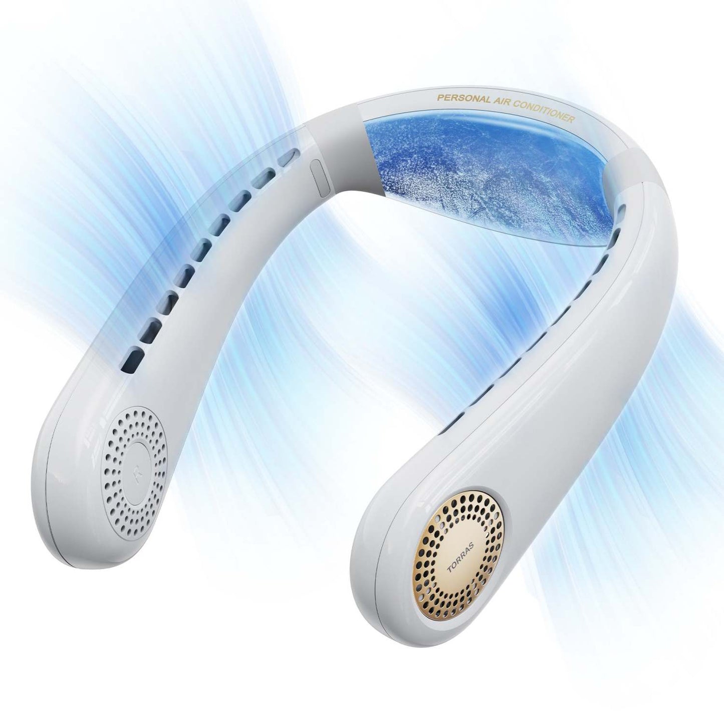 COOLIFY AIR WEARABLE NECK AIR CONDITIONER WHITE