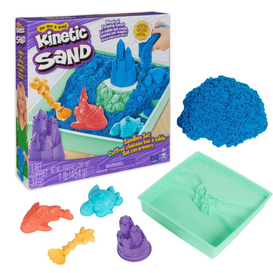 KINETIC SAND SANDBOX SET