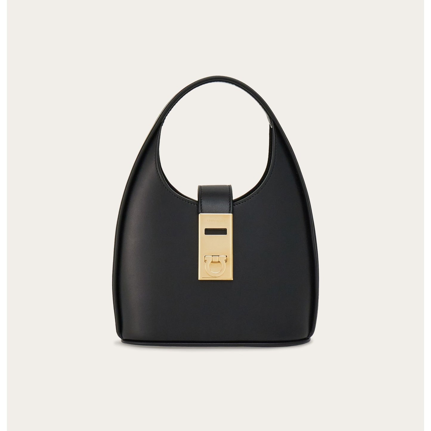 MINI HOBO BAG, BLACK