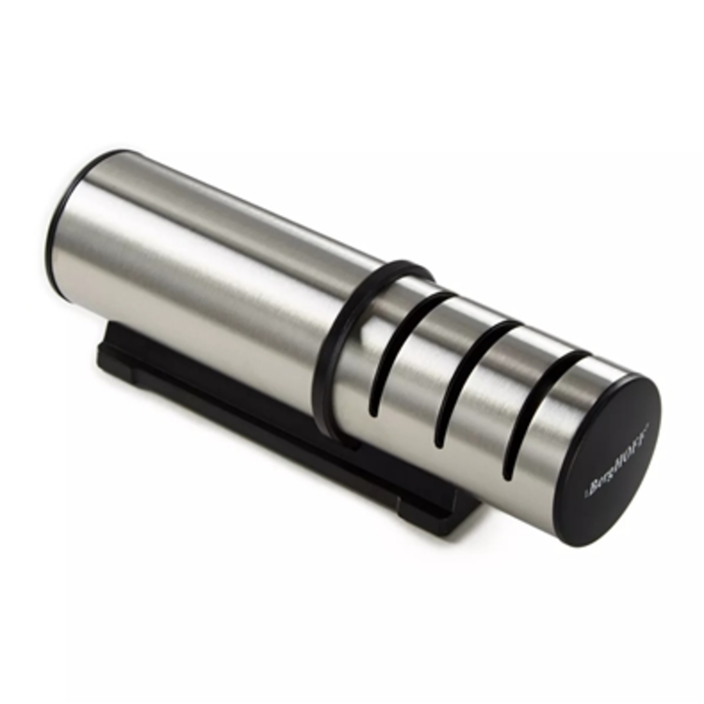 DIAMOND SHARPENER, SS, SLOTTED, BLACK/SILVER