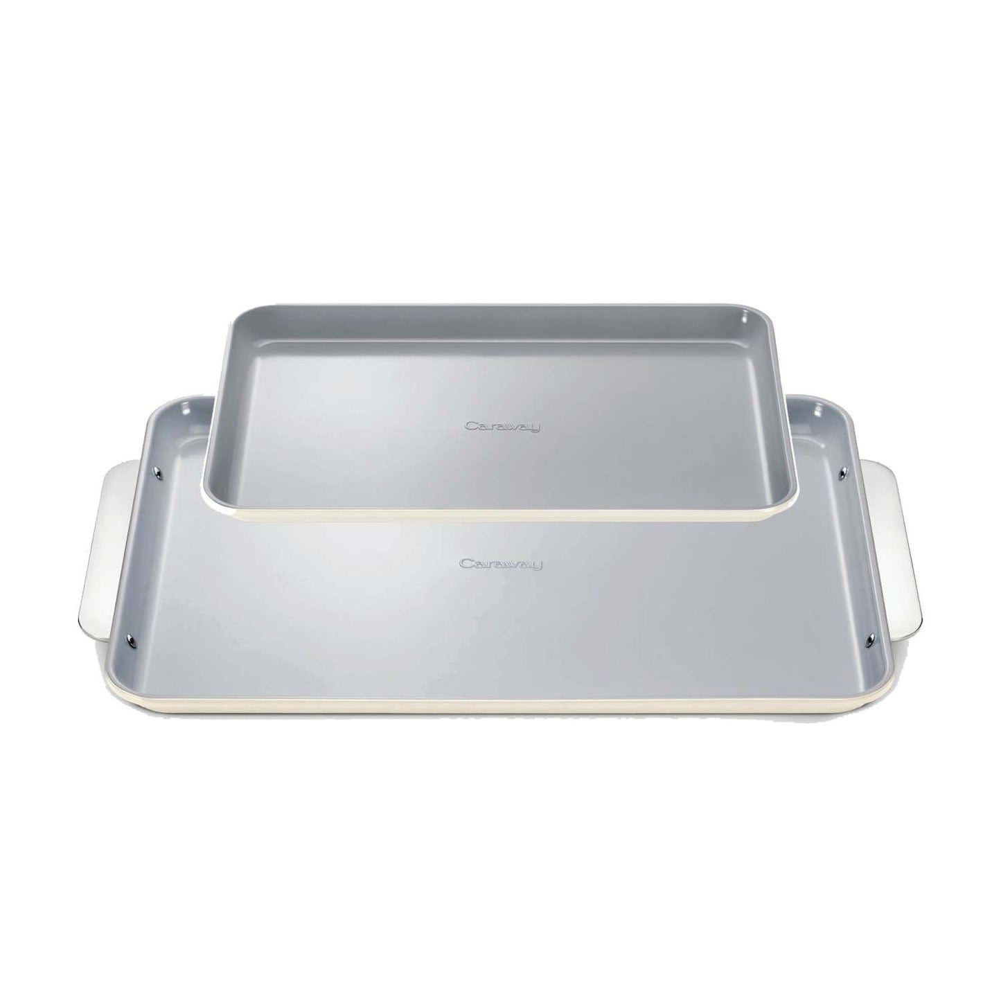 NONSTICK CERAMIC BAKING SHEET DUO CREAM