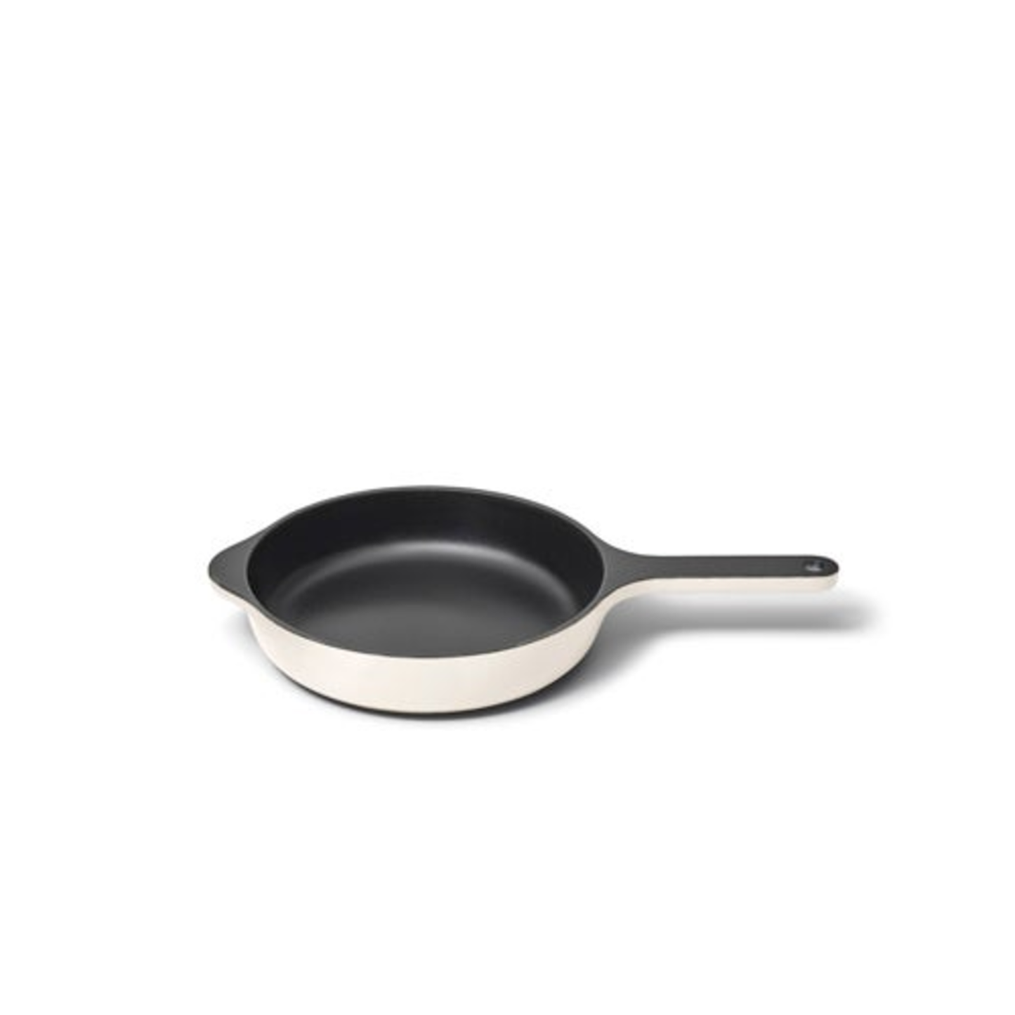 8" ENAMELED CAST IRON MINI SKILLET CREAM