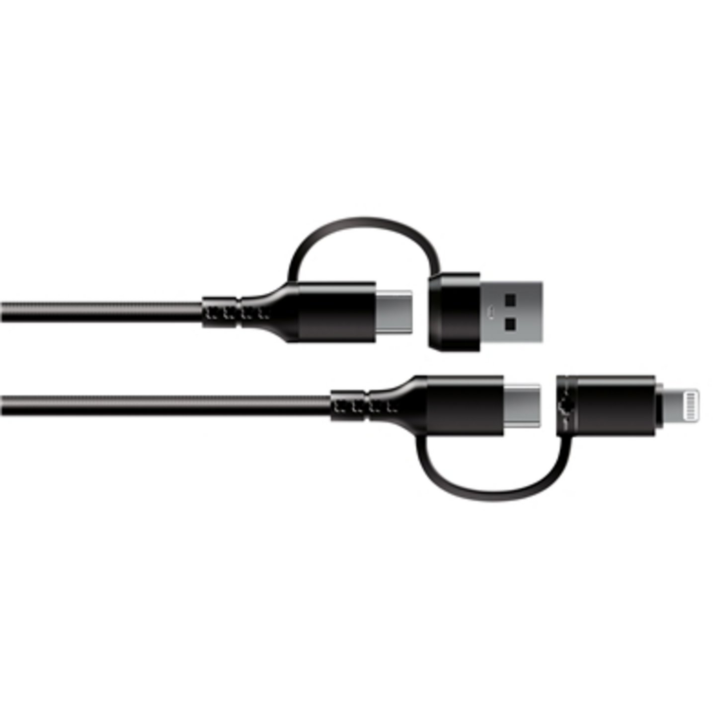 UNIVERSAL CHARGING CABLE, BLACK