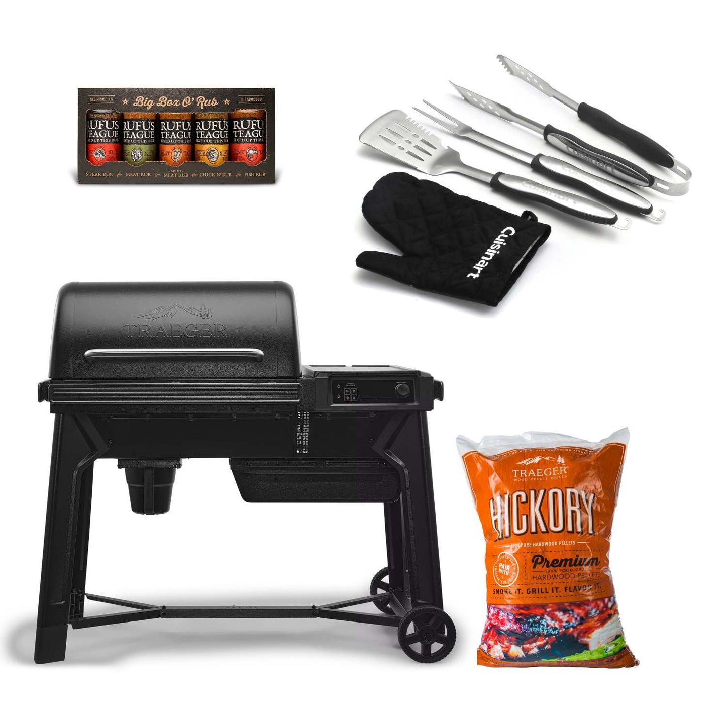 WOODRIDGE PELLET GRILL STARTER SET