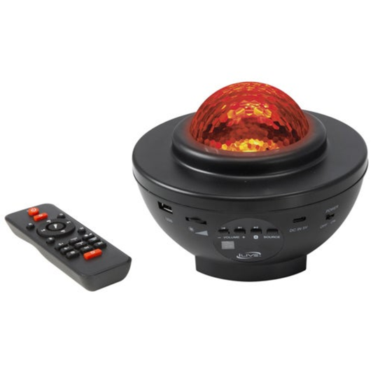 NIGHTSTAR PROJECTOR W/ WIRELESS SPEAKER
