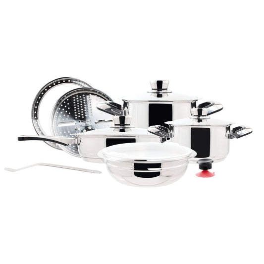 Nutri-Stahl 12pc Cookware Set
