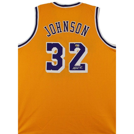 Magic Johnson Autographed Los Angeles Lakers Jersey