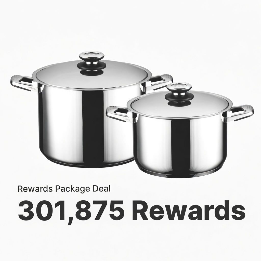 Platinum 12 qt Stock Pot & 20 qt Stock Pot